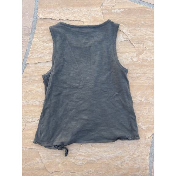 Theory Tank Top Womens Small Dark Green Lightweight - Picture 2 of 2